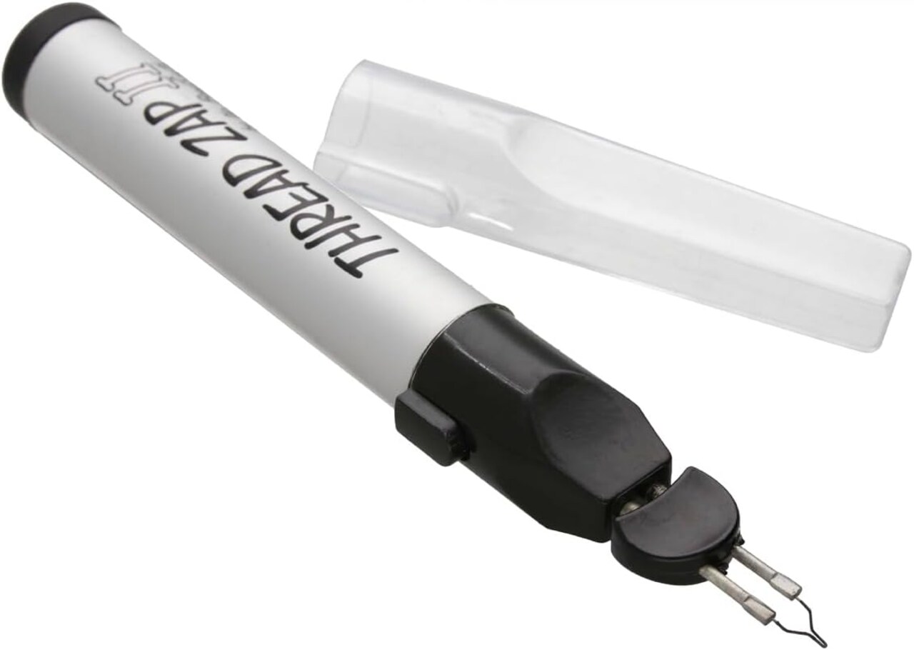 The Beadsmith ThreadZap Craft Burner – Thread Zapper for Burning and Trimming Thread, 5.25 Inches, Finish Bead Weaving & Stringing Projects